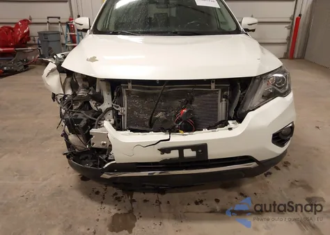 2018 Nissan Pathfinder Platinum from USA, damaged, VIN 5N1DR2MM3JC608753